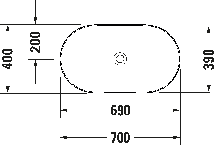 Duravit LUV Above Counter Basin Art. 037970