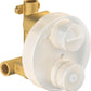 *Brushed Stainless Steel* Duravit WAVE Thermostatic Concealed Bath Mixer 2-Way Art. TH4200006A70 + GK0900004A00