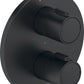 *Matte Black* Duravit WAVE Thermostatic Concealed Bath Mixer 2-Way Art. TH4200006A46 + GK0900004A00