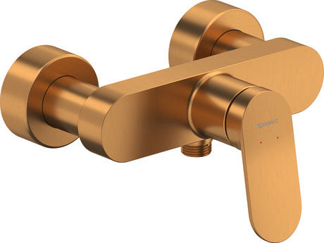 *Brushed Bronze* Duravit WAVE Exposed Shower Mixer Art. WA4230000A04