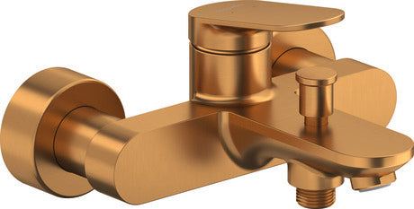 *Brushed Bronze* Duravit WAVE Exposed Bath Mixer Art. WA5230000A04