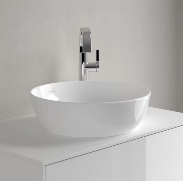 Villeroy & Boch "Artis" Above Counter Round Basin Art. 41794301 – BathHauz