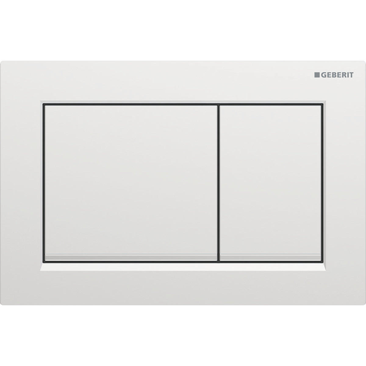 Geberit Omega30 Flush Plate Matte Chrome Easy to Clean Art. 115.080.JQ.1