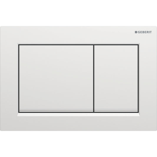 Geberit Omega30 Flush Plate Matte Chrome Easy to Clean Art. 115.080.JQ.1