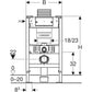Geberit Duofix Alpha Concealed Cistern Art. 224.099.00.1