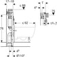 Geberit Duofix Alpha Concealed Cistern Art. 224.099.00.1