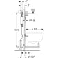 Geberit Duofix Alpha Concealed Cistern Art. 224.096.00.1