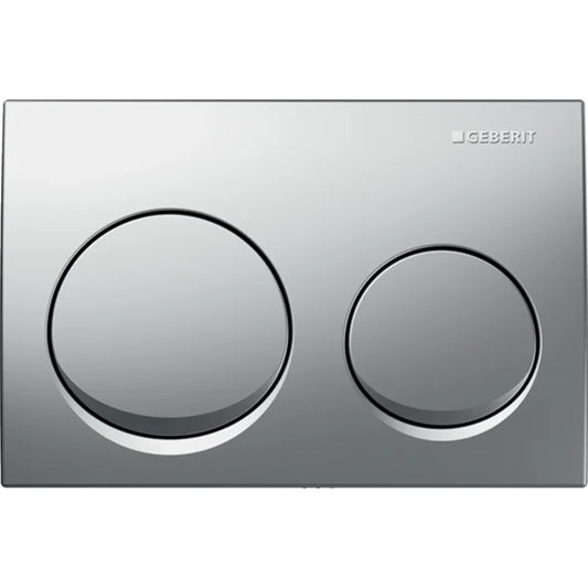 Geberit Alpha 25 Round Flush Actuator Plate Matte Chrome Art. 115.040.46.5