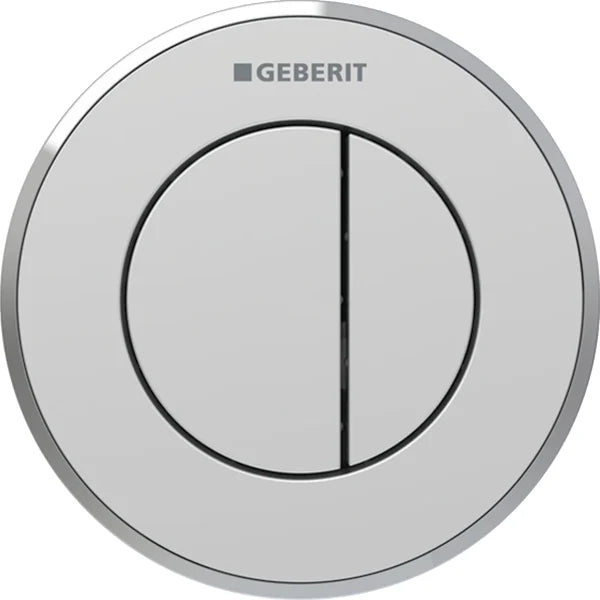 Geberit Type 10 Remote Flush Actuation Pneumatic Matte Chrome Art. 116.055.JQ.1