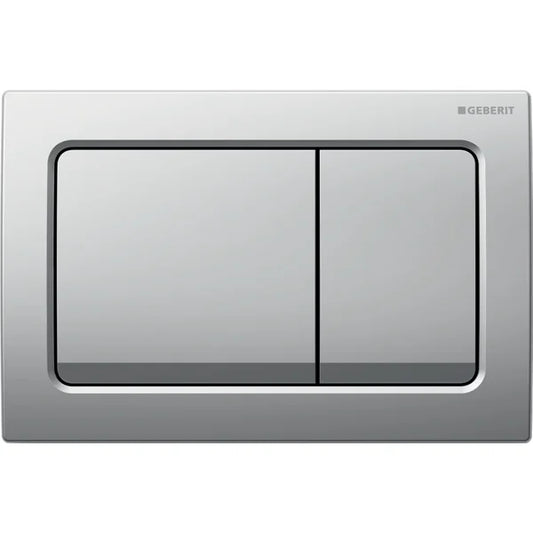Geberit Alpha 30 Flush Actuator Plate Matte Chrome Art. 115.055.46.1