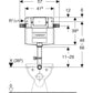 Geberit Omega Concealed Cistern Art. 224.512.00.1