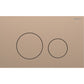 Geberit Sigma40 Flush Actuator Plate Art. 115.628.QB.1 (Brushed Red Gold Easy-to-Clean)