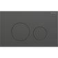 Geberit Sigma40 Flush Actuator Plate Art. 115.628.QD.1 (Brushed Black Chrome Easy-to-Clean)