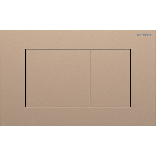 Geberit Sigma40 Flush Actuator Plate Art. 115.629.QB.1 (Brushed Red Gold- Easy-to-Clean）
