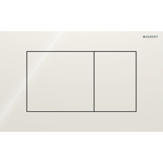 Geberit Sigma40 Flush Actuator Plate Art. 115.629.JL.1 (Sand Gray - Shiny Glass)