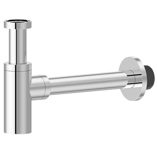 Designer Chrome Plated Bottle Trap