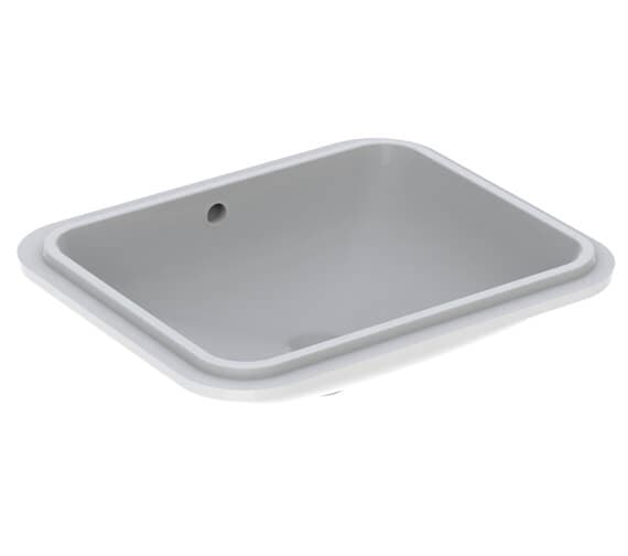 Geberit "Variform" Rectangular Undercounter Basin Art. 500.764.01.2/ 502.291.01.1