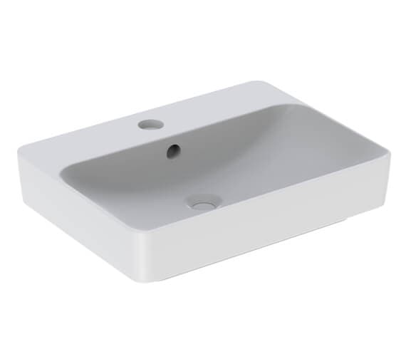 Geberit "Variform" Rectangular Lay-on Basin Art. 500.780.01.2