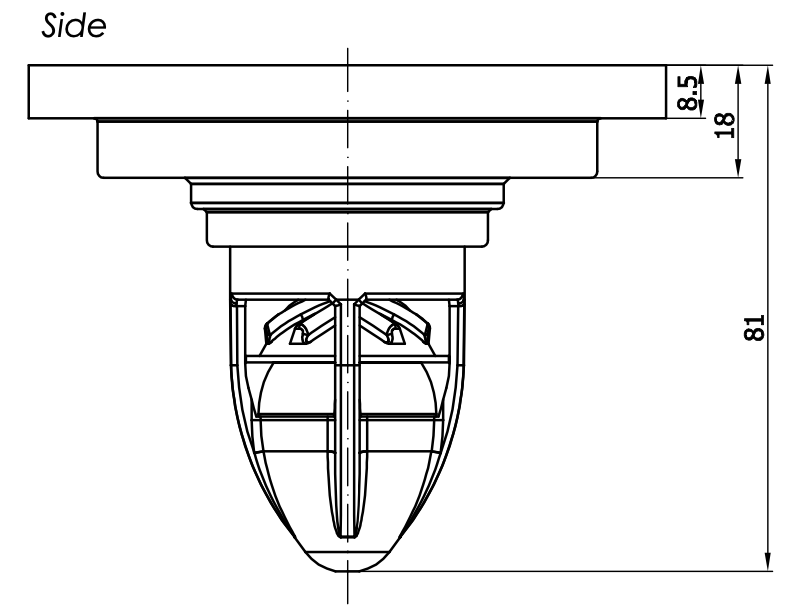 MAGdrain Q50 2mm Floor Drain 100 x 100mm