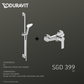 *Shower BUNDLE* Duravit A.1 Exposed Shower Mixer Art. A14230001010 + Shower Set Art. UV0680002010