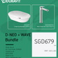 *STARTER PACK* Duravit D-Neo Basin 600mm Art. 237260070 + Duravit WAVE XL Basin Mixer Art. WA1040002