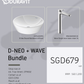*STARTER PACK* Duravit D-Neo Basin 400mm Art. 237140070 + Duravit WAVE XL Basin Mixer Art. WA1040002