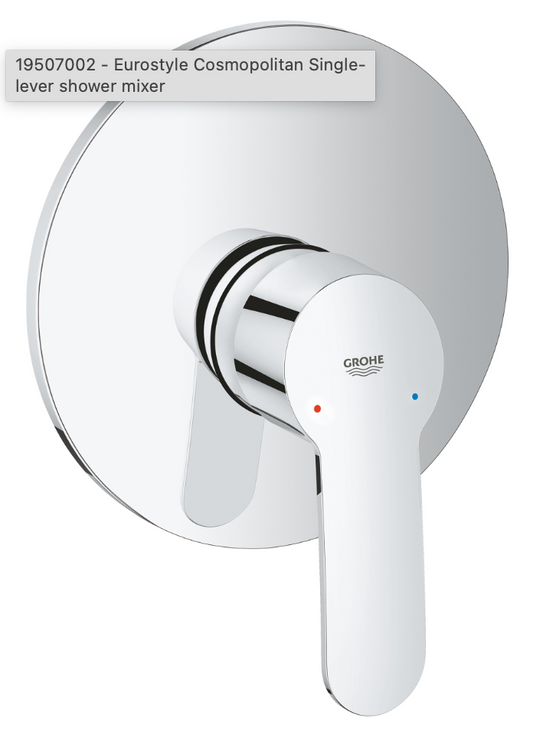 Grohe Eurostyle Single Lever Shower Mixer Trim Art. 19507002 + Art. 33966000