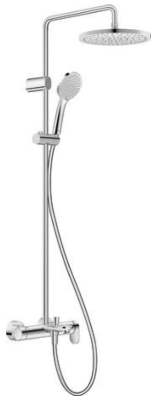 Duravit WAVE Exposed Shower System 3 Way Art. WA5280007