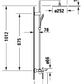 Duravit WAVE Exposed Shower System 3 Way Art. WA5280007
