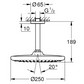 Grohe Tempesta 250 Overhead Shower Art. 26664000