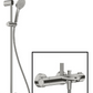 *Brushed Stainless Steel* Duravit WAVE Thermostatic 3-Way Shower System 3 Way Art. WA5280008A70