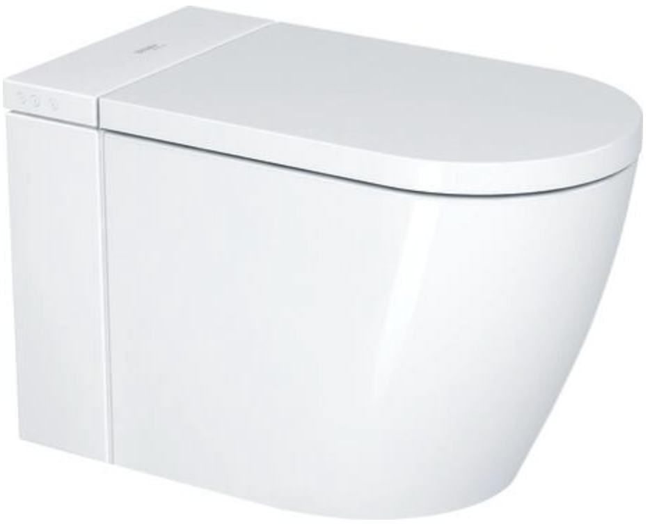*HygieneGlaze* Duravit SensoWash I Integrated Shower Toilet Art. 620000012500320