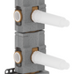 Dornbracht xTOOL Concealed thermostat rough with three volume controls Art. 3553197090