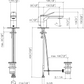Dornbracht LISSÉ Single-lever lavatory mixer with drain (Chrome) Art. 33500845-00