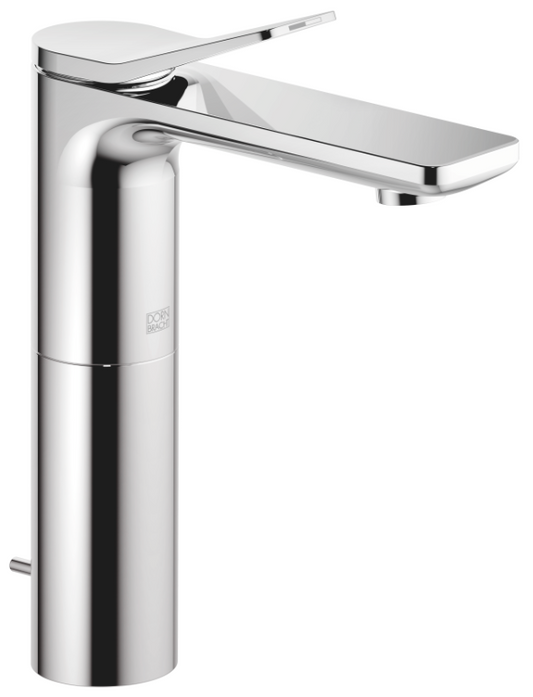 Dornbracht LISSÉ Single-lever lavatory mixer with extended shank with drain - Chrome (Chrome) Art. 33506845-00