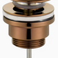 *Rose Gold* Mushroom Pop Up Waste (With/without Overflow) ND517-RG