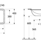 Villeroy & Boch Loop & Friends Under Counter/ Built-In Basin Art. 4A580001