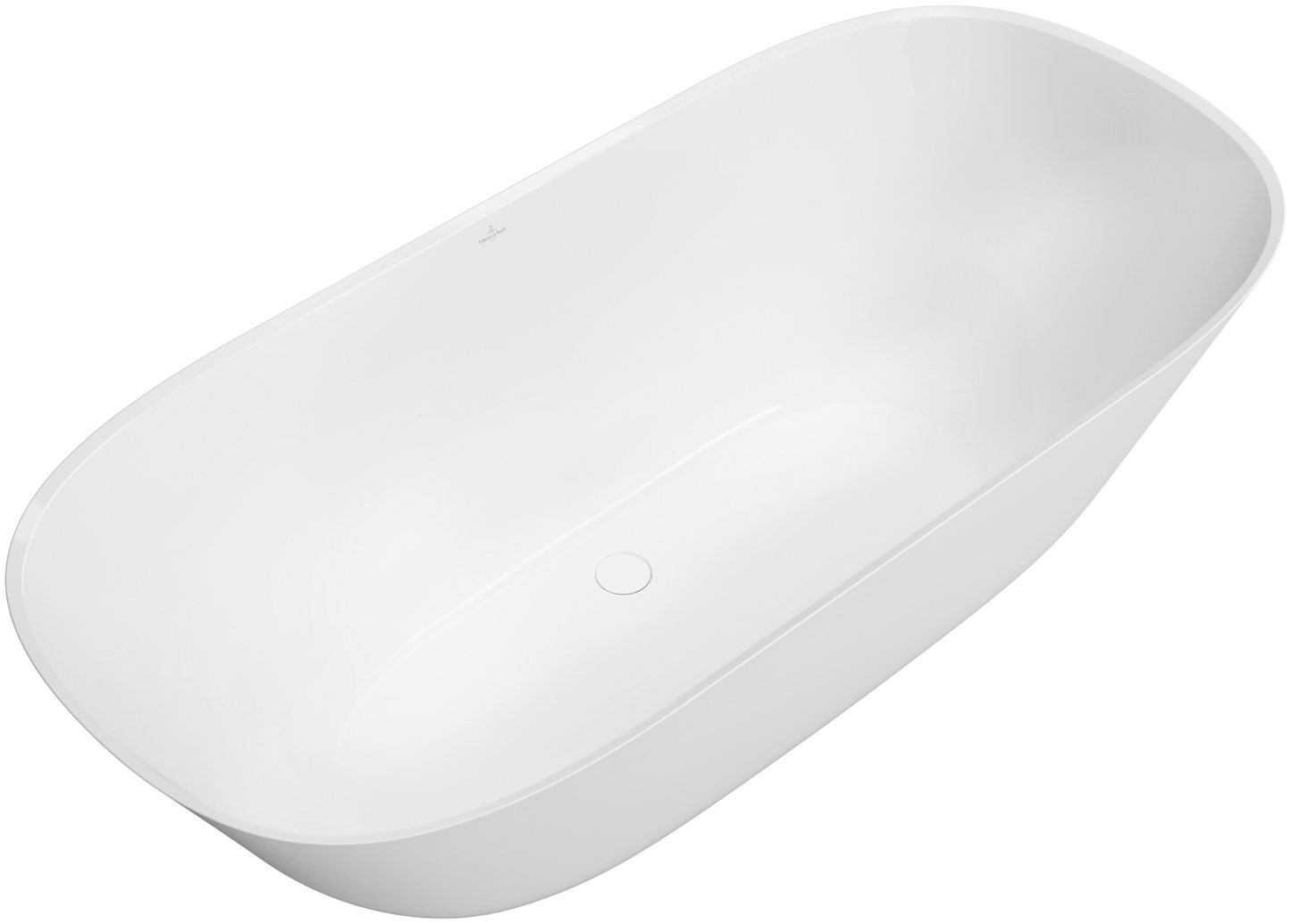Villeroy & Boch Theano Freestanding Bathtub UBQ175ANH7F200V-01 + U90953061  1750 x 800mm