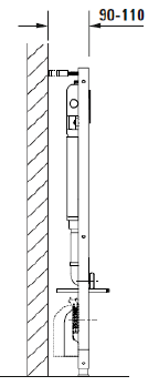 Duravit DuraSystem Front Flush Art. WD1021000061