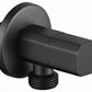 Octagon Angle Valve (Matte Black) AV01-MB