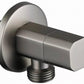 Octagon Angle Valve (Gunmetal Grey) AV01-GMG