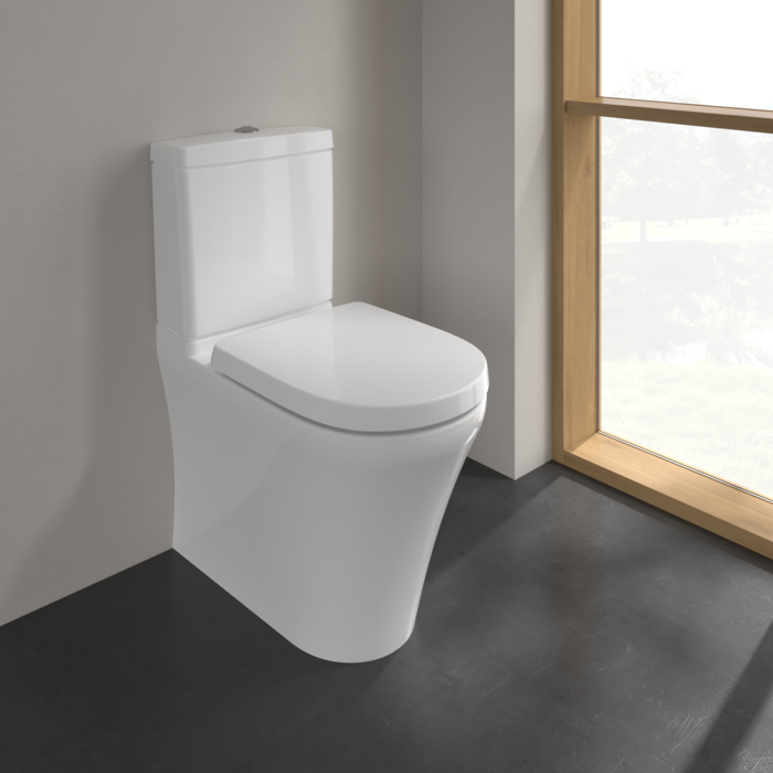 Villeroy & Boch "O.Novo" RIMLESS Close Coupled WC Art. 4606F201 + 5758R101101 + 9M38S101