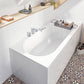 Villeroy & Boch O.novo Rectangular Acrylic Bath Tub Art. UBA180CAS2V-01