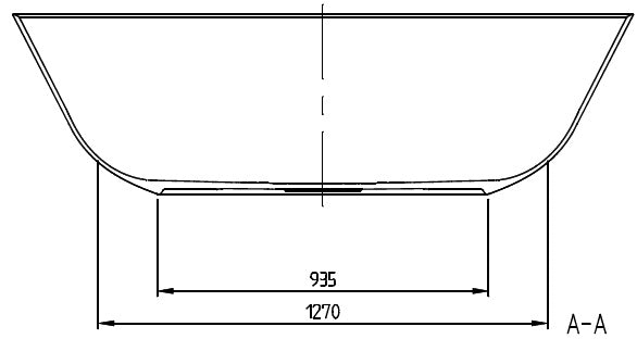 Villeroy & Boch Theano Freestanding Bathtub UBQ175ANH7F200V-01 + U90953061  1750 x 800mm