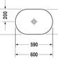 Duravit LUV Above Counter Basin Art. 037960