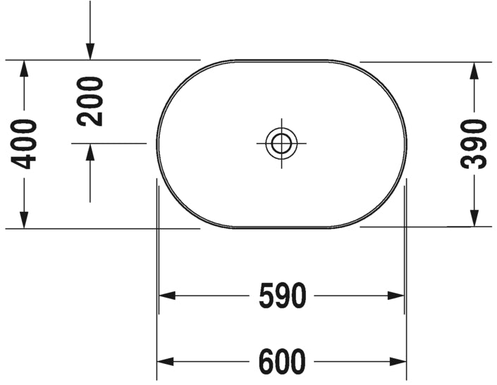 Duravit LUV Above Counter Basin Art. 037960