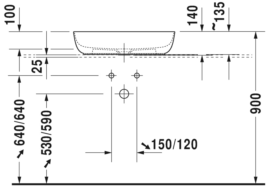 Duravit LUV Above Counter Basin Art. 037960