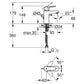 Grohe Bauedge Basin Mixer (S Size) Art. 23101000