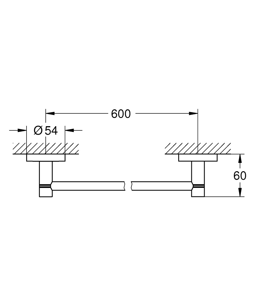 Grohe Essentials Towel Rail Art. 40366001