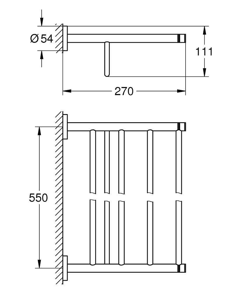 Grohe Essentials Multi-towel Rack Art. 40800001